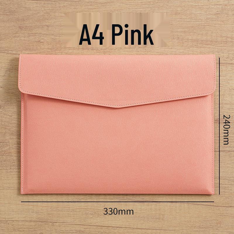 Кожаный держатель для документов формата А4 с настраиваемым логотипом