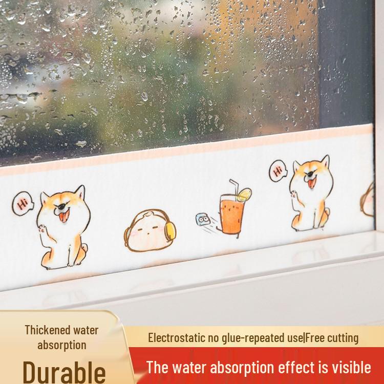 Новичок 0.01: Впитывающая наклейка для стекла против запотевания для предотвращения конденсации зимой