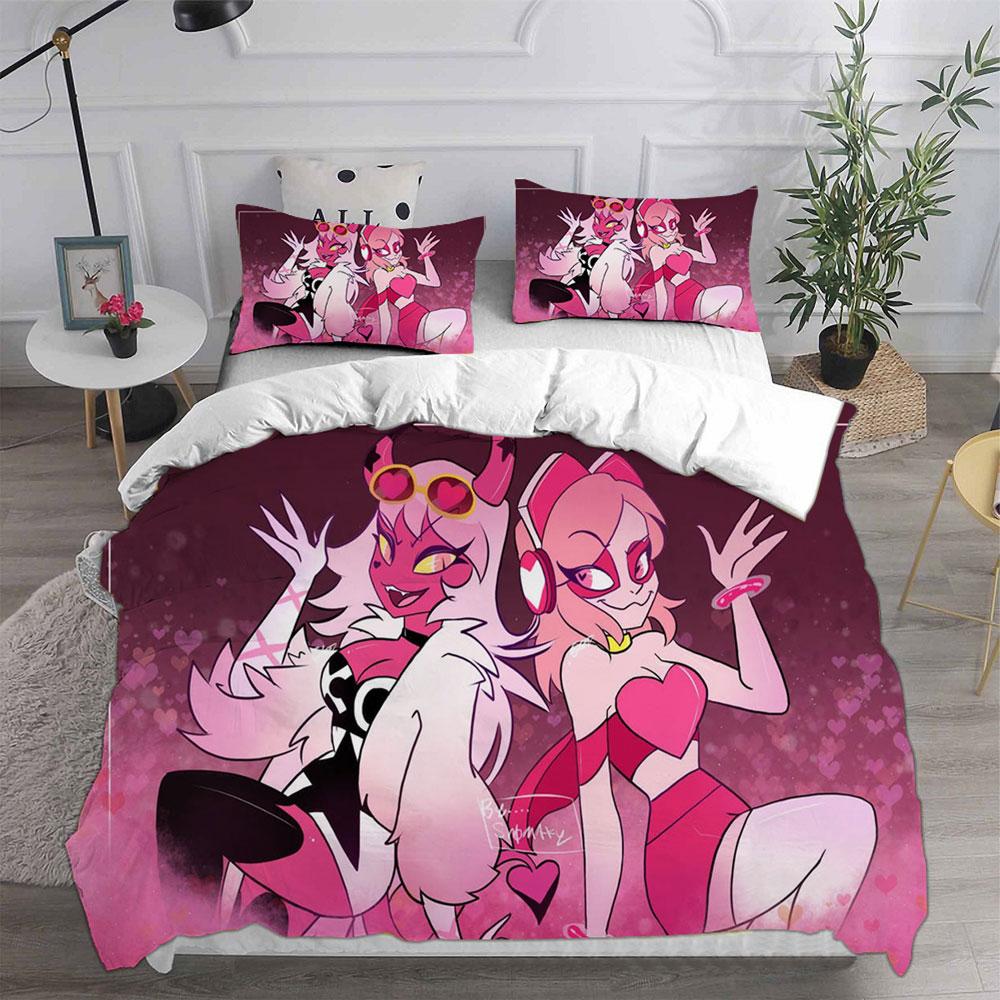 Game Villainous Bedding Sets Quilt Bed Cover Comforter Duvet Cover Pillow Case 2-3 Pieces Sets Single Double Large Size