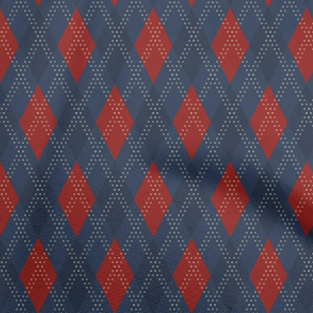 oneOone Ткань Аргайле гибкой ткани Брауна хлопка для шитья напечатанной ремесленной ткани двором 40 дюймов