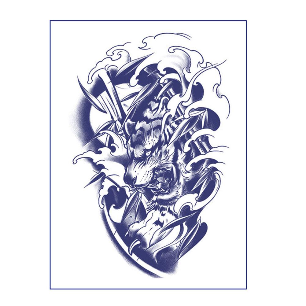 Цветок Рука Сок Тату Наклейка Полупостоянная Цветок Водонепроницаемый Карп Рука Нет Нет G4T7