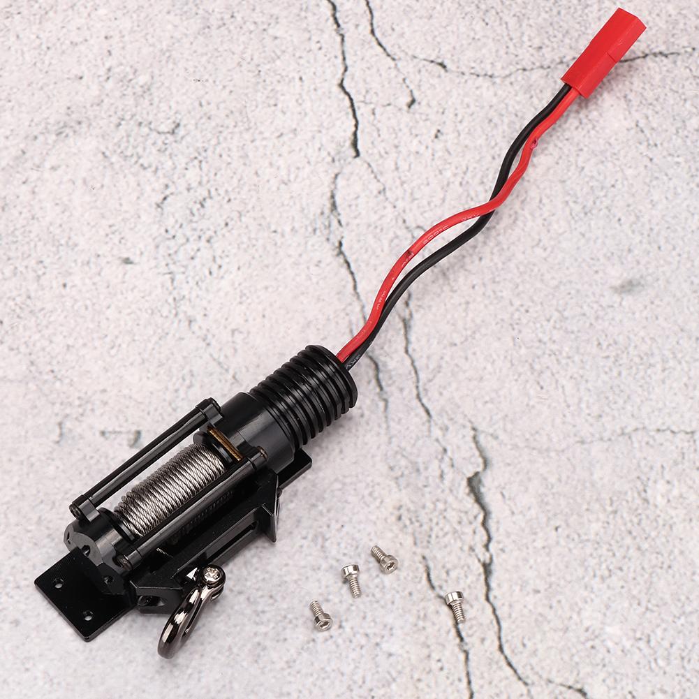 Full CNC Metal RC Winch Spare Upgrade Parts Accessories for 1Celsius10 SCX10 Crawler D90