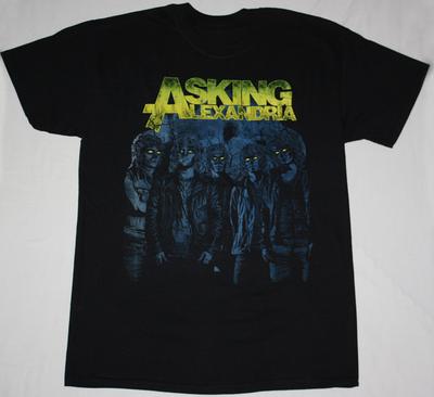 ASKING ALEXANDRIA CAN'T HELP Футболка с принтом Короткий рукав GS501 Унисекс Футболка