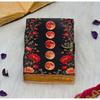 Lunar Blossom Journal | Moon Phase Lock Diary | Vintage Floral Notebook | Witchy Spellbook | Gift for Writers & Dreamers | Grimoire Journal