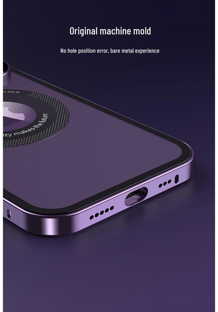 Защитный чехол для iPhone 15 Pro Max с металлической пружинной застежкой, функциями теплоотвода и защиты от падений