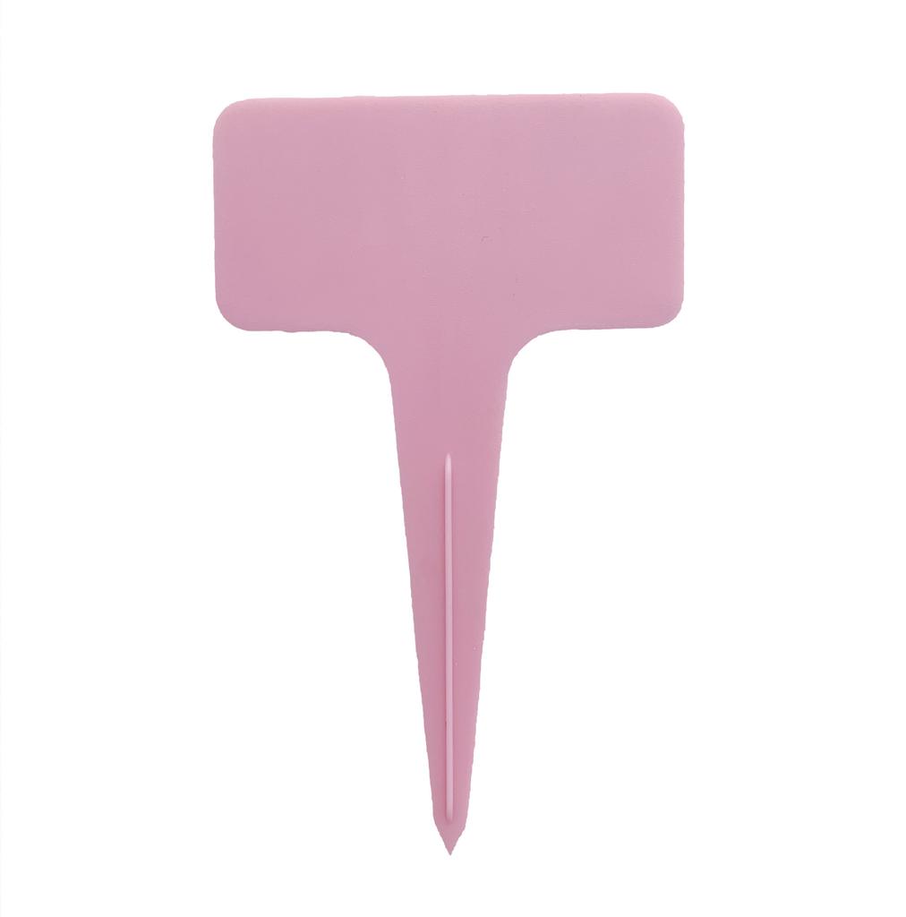 100 шт. белые пластиковые ПВХ метки для растений Т-образного типа маркеры этикетки для питомника поддоны для рассады горшки украшения 6X10 см