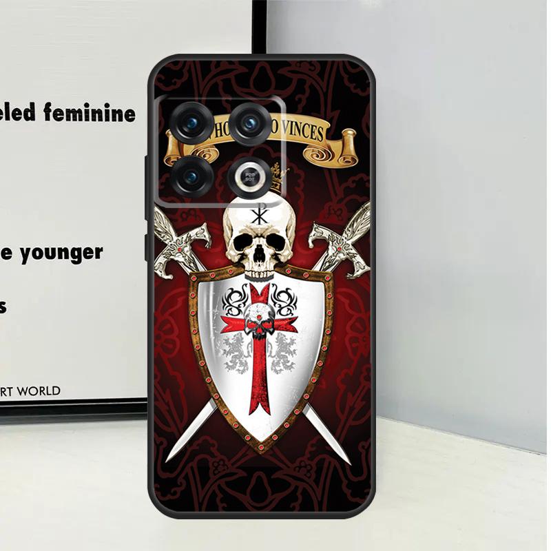 Knights Templar For OnePlus Nord 5 CE 4 3 Lite N20 N30 Case For OnePlus 15 12 13 11 9 10 Pro 10T 12R 13R 13T