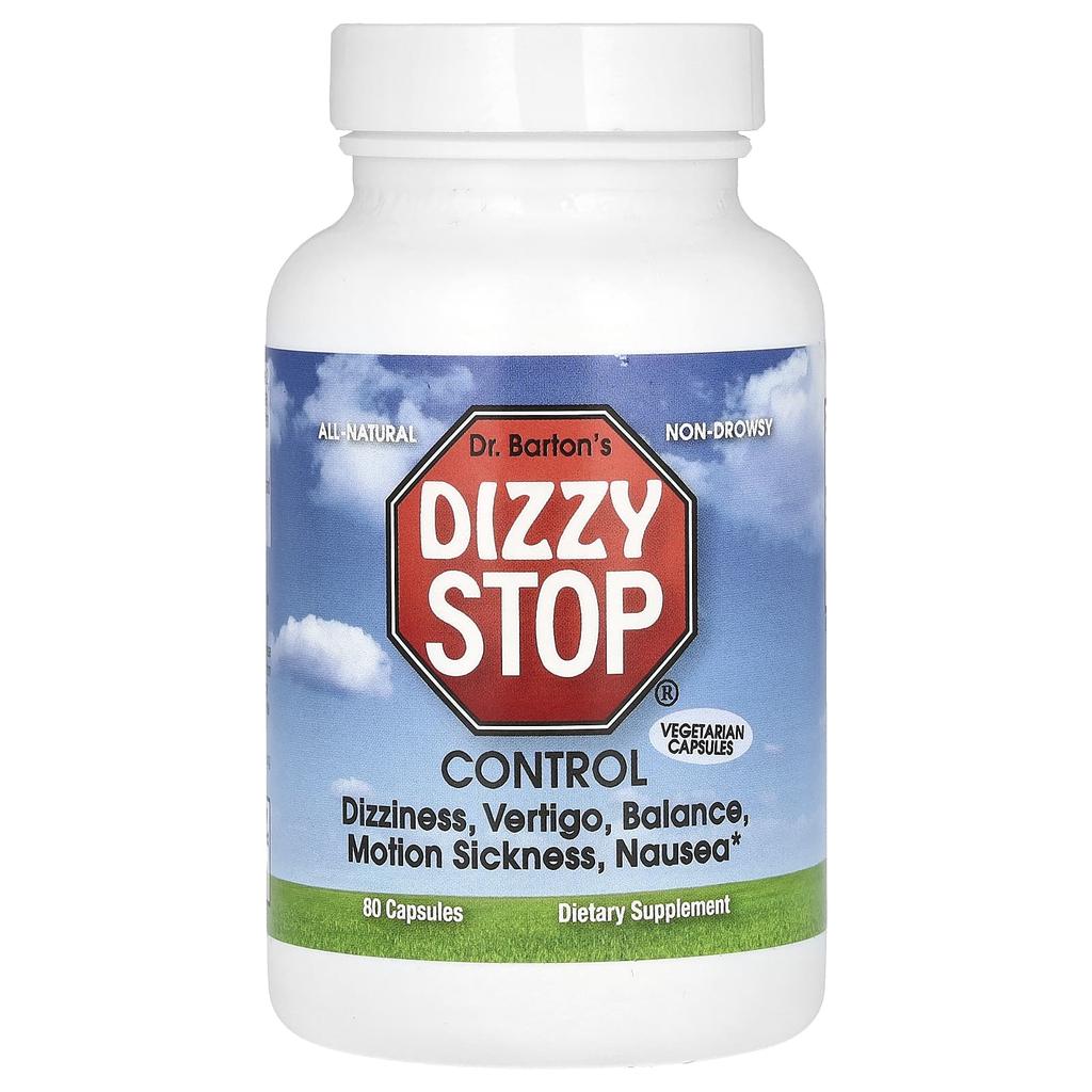 Dr. Barton's Dizzy Stop Control, 80 Capsules