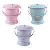 Ночной горшок Мочеприемник Ведро Плевательница Бытовой Туалетный Контейнер с Герметичной Крышкой и Эргономичной