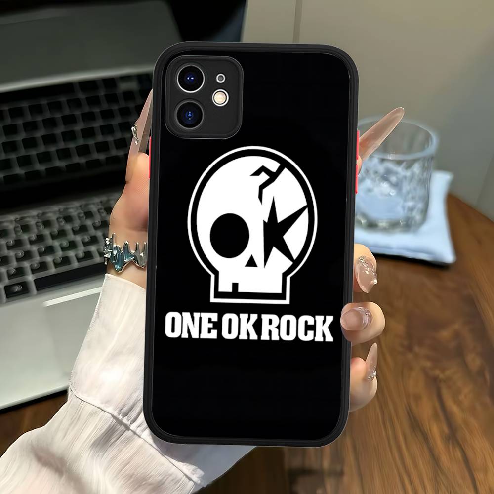 Japanese Rock O-ONE OK ROCK Band Matte Protective Case For IPhone 16 15 14 13 12 11 Pro Max X XS MAX Protection Case