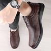 Повседневные мужские кожаные туфли из натуральной кожи высокого качества в мужском стиле для отдыха, бизнеса, вечеринок, повседневные, офисные туфли для взрослых, черные, коричневые