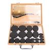 20 PCS Heated Basalt Rocks Fast Heating Round Massage Stones with Bamboo Box Electric Spa Hot