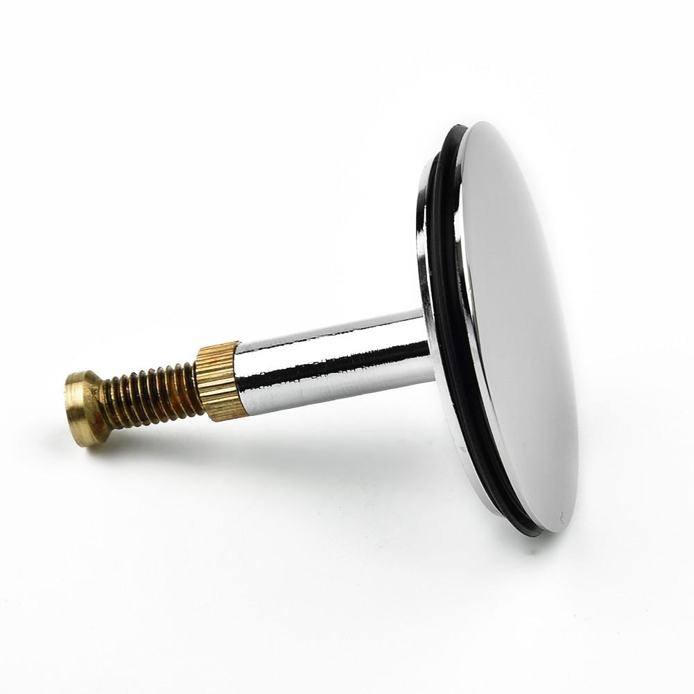 Пробка для слива ванны, раковины, сливного отверстия, сменная заглушка 43 мм/