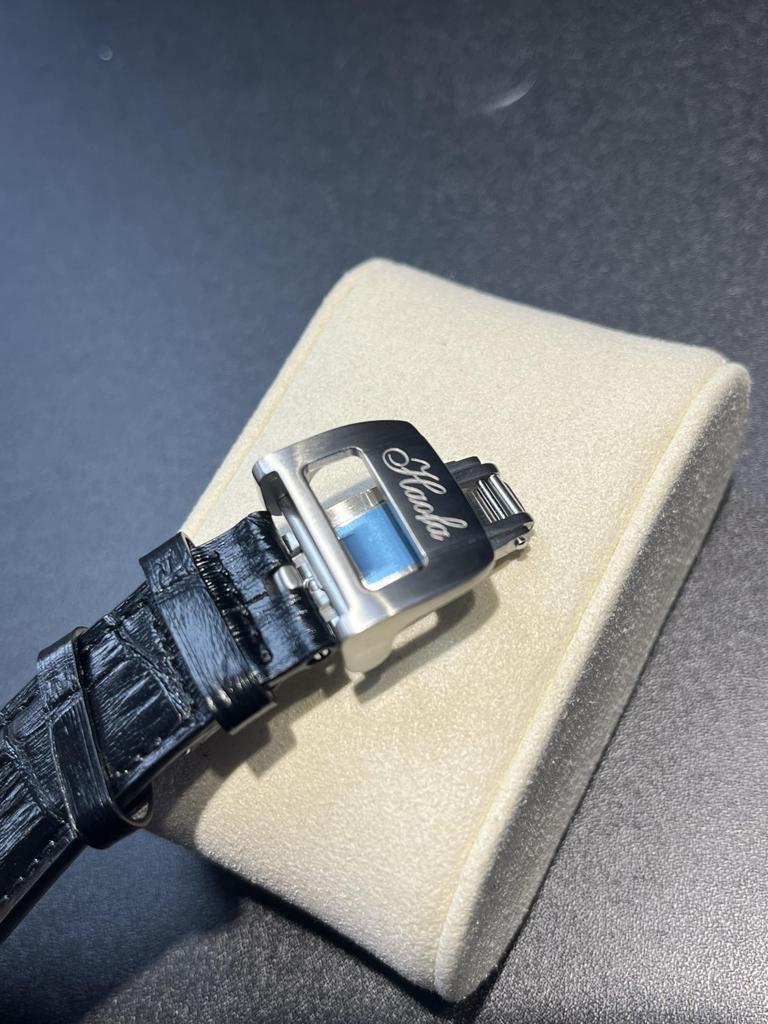 Часы HAOFA Tourbillon, механические, с фазами Луны, GMT, ремешок из натуральной кожи, циферблат с гравировкой, стильные, водонепроницаемые, наручные, мужские