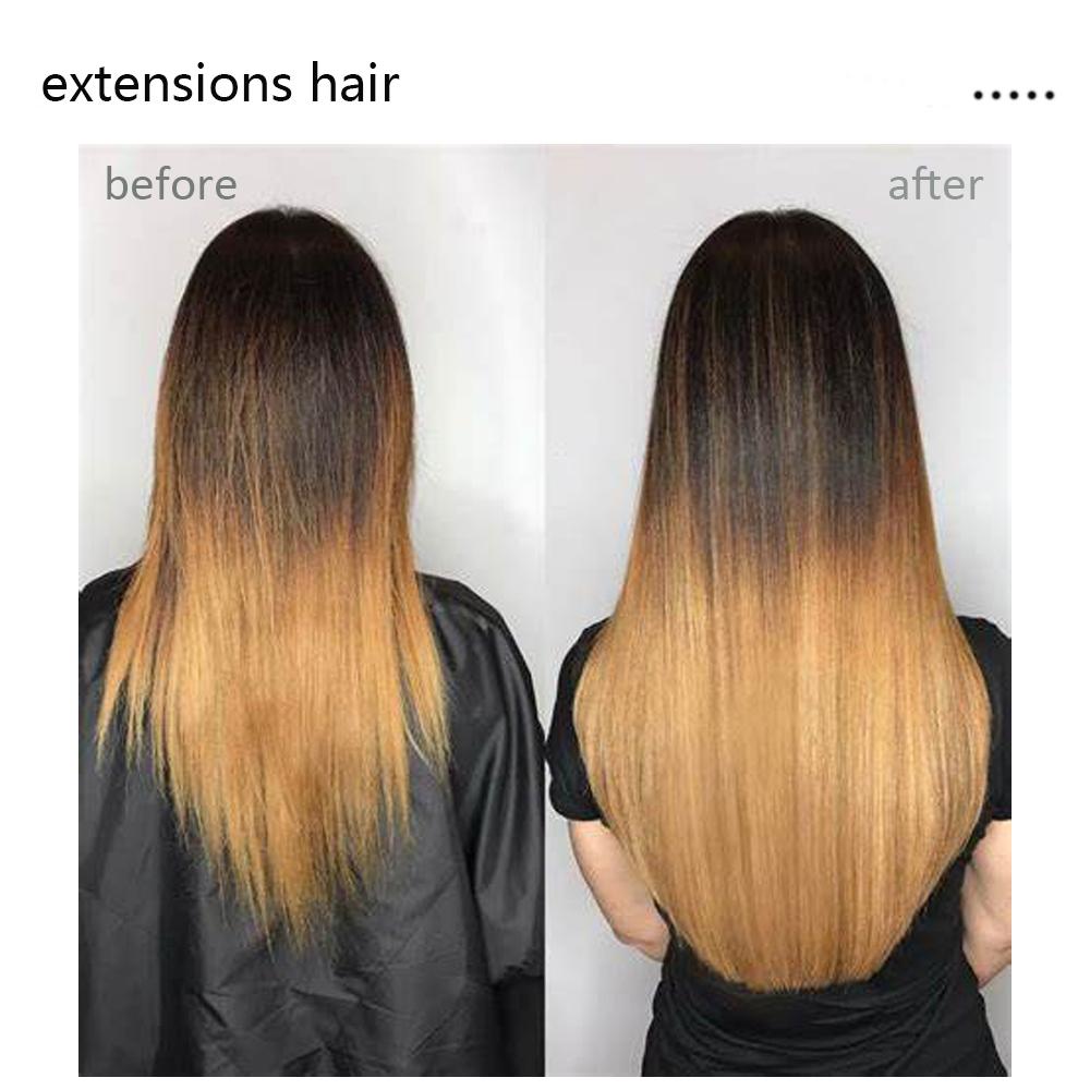 Длинные прямые накладные волосы на клипсе, 24 дюйма, синтетические искусственные волосы для женщин