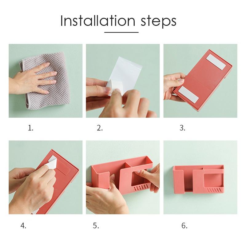 ТВ-кондиционер, ящик для хранения с пультом дистанционного управления, бесплатная подвесная настенная коробка без перфорации, зарядка мобильного телефона, настенный ламинар, подвесная настенная рамка