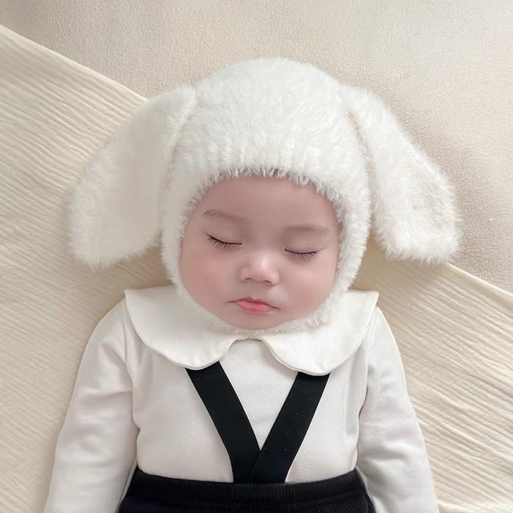 Keep Warm Baby Hat Solid Color Beanie Bonnet Cute Winter Knit Hat Winter
