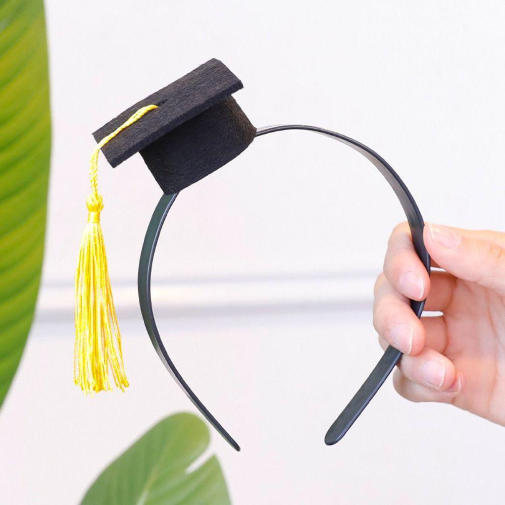 Graduation Season Mini Bachelor Hat Hairpin Small Graduation Hat Graduation Headwear  Student