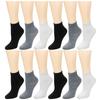 12 пар мужских и женских спортивных носков среднего размера, теплых носков, хлопковых носков