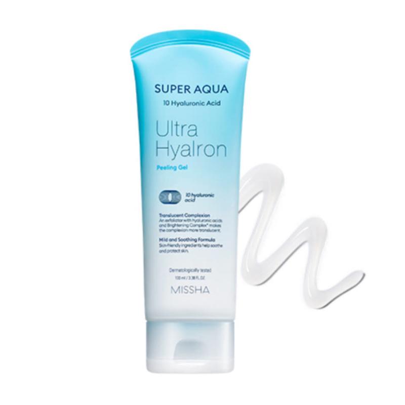 MISSHA Гель-пилинг Super Aqua Ultra Hyalron 100мл