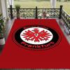 Crystal Velvet Rug with Eintracht Frankfurt Design, Soft Non-Slip Floor Mat for Living Room Bedroom Decor