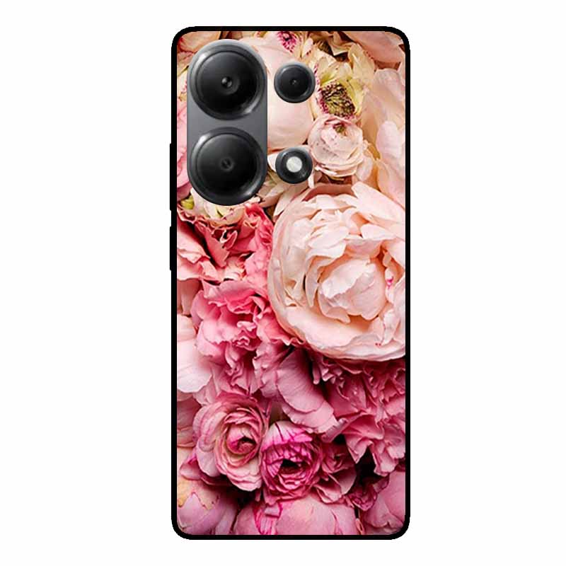 Чехлы для Xiaomi Poco M6 Pro Poco F6 Pro M6 4G 5G Poco X6 X5 PRO Черные Мягкие ТПУ Силиконовые Чехлы для Телефона для Xiaomi Poco M6 5G 5G