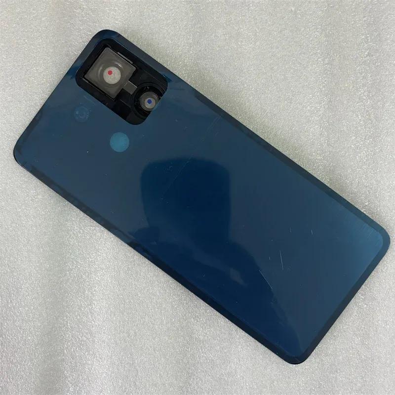 Задняя крышка аккумулятора для Redmi Note 13 Pro 5G Задний корпус Стеклянный чехол Замена Ремонт Запасная часть Объектив камеры