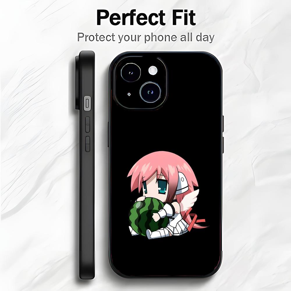 Забавный японский аниме H-Heavens Lost Property Чехол для телефона Чехол для телефона Мягкая упаковка Легкий Для iPhone17 16 15 14 13 ProMax