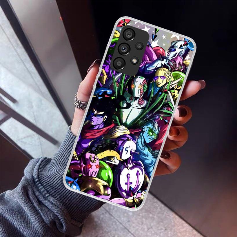 Чехол для телефона JoJo's Bizarre Adventure Горячая аниме-тематика Для Samsung Galaxy A17 A57 A37 A16 A26 A36 A56 A15 A25 A35 A55 A14 A13 A54 A53 A34