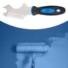 Paint Brush Comb Roller Cleaner Tool Replace Stainless Steel Scrapers Home DIY Decorating