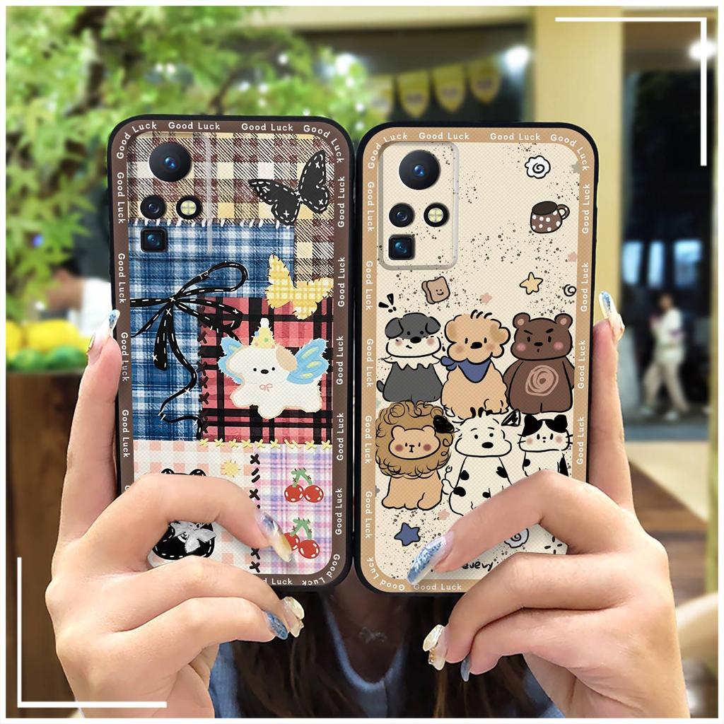 Cartoon Shockproof Phone Case For Infinix Zero X/X Pro/X6811/X6811B Anti-dust Phone Pouch Cute Waterproof Protective TPU