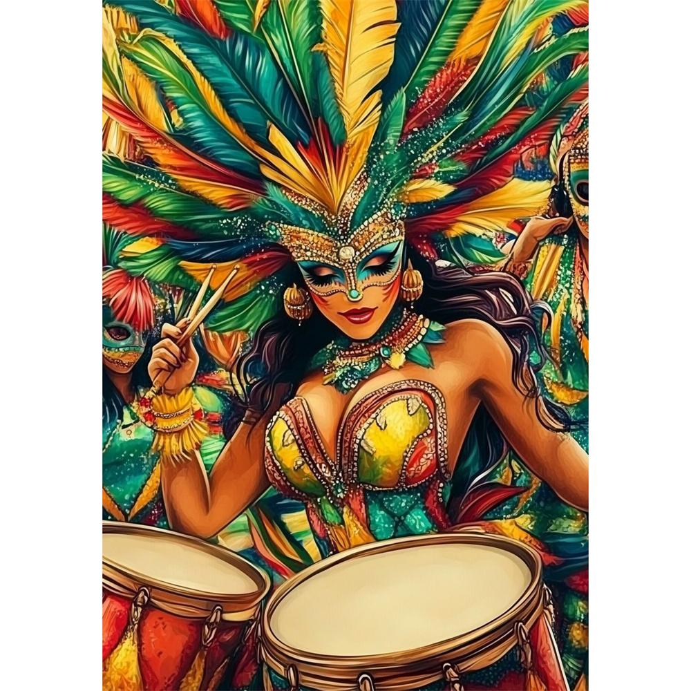 DIY Алмазная картина Милая девушка Набор для вышивки крестом Мозаичное искусство Алмазная картина Полный круг Алмазное украшение для дома