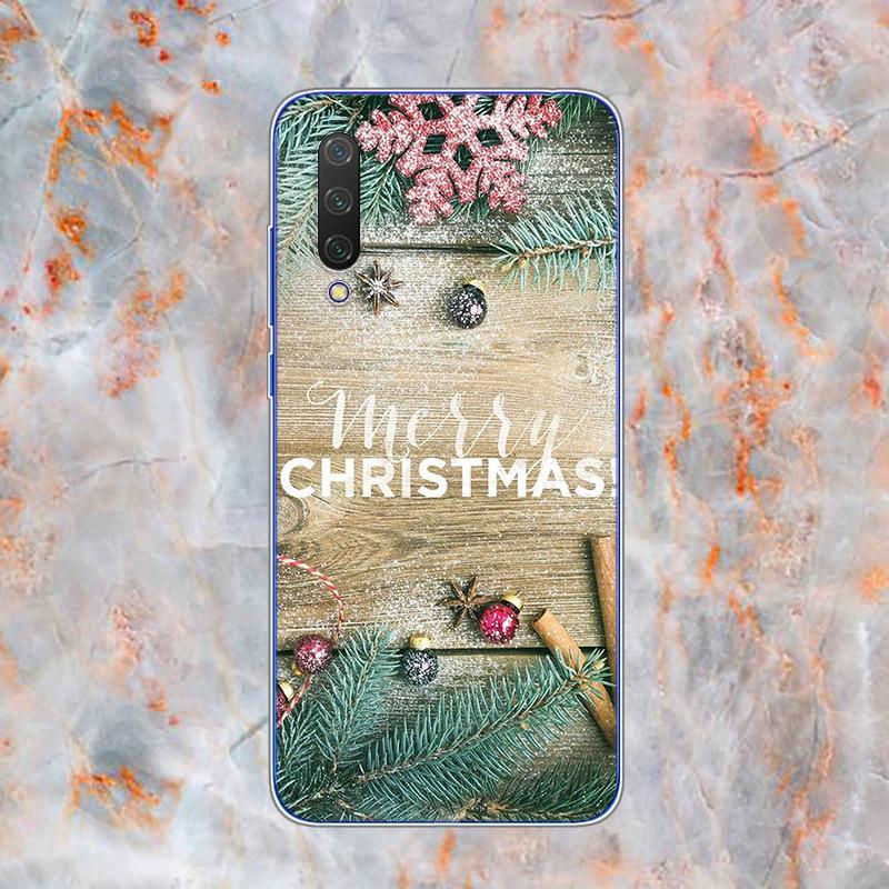 Новогодние подарки Рождественский мягкий силиконовый чехол TPU для Xiaomi Mi Note 11 10T 10 9 9T SE 8 Lite Pro Ultra 5G чехол для телефона