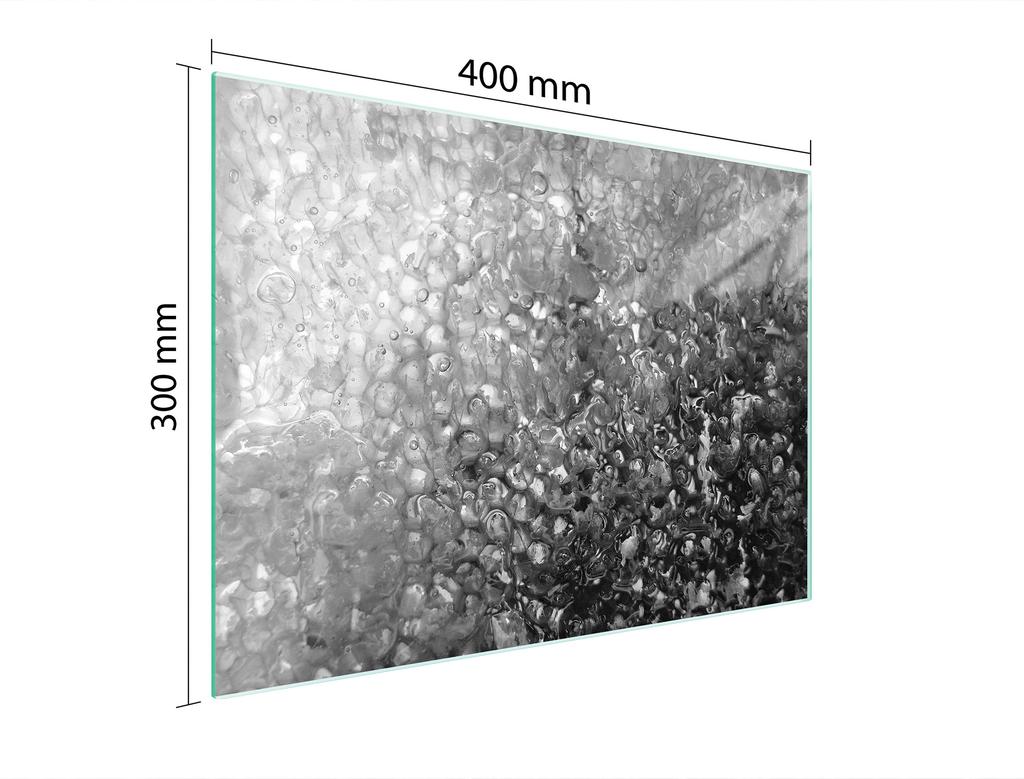 СТЕКЛЯННАЯ ДОСКА ДЛЯ НАРЕЗКИ 40x30 КАПЛИ