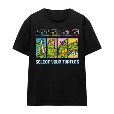 Teenage Mutant Ninja Turtles Унисекс Взрослый Выберите своих Черепашек Футболка