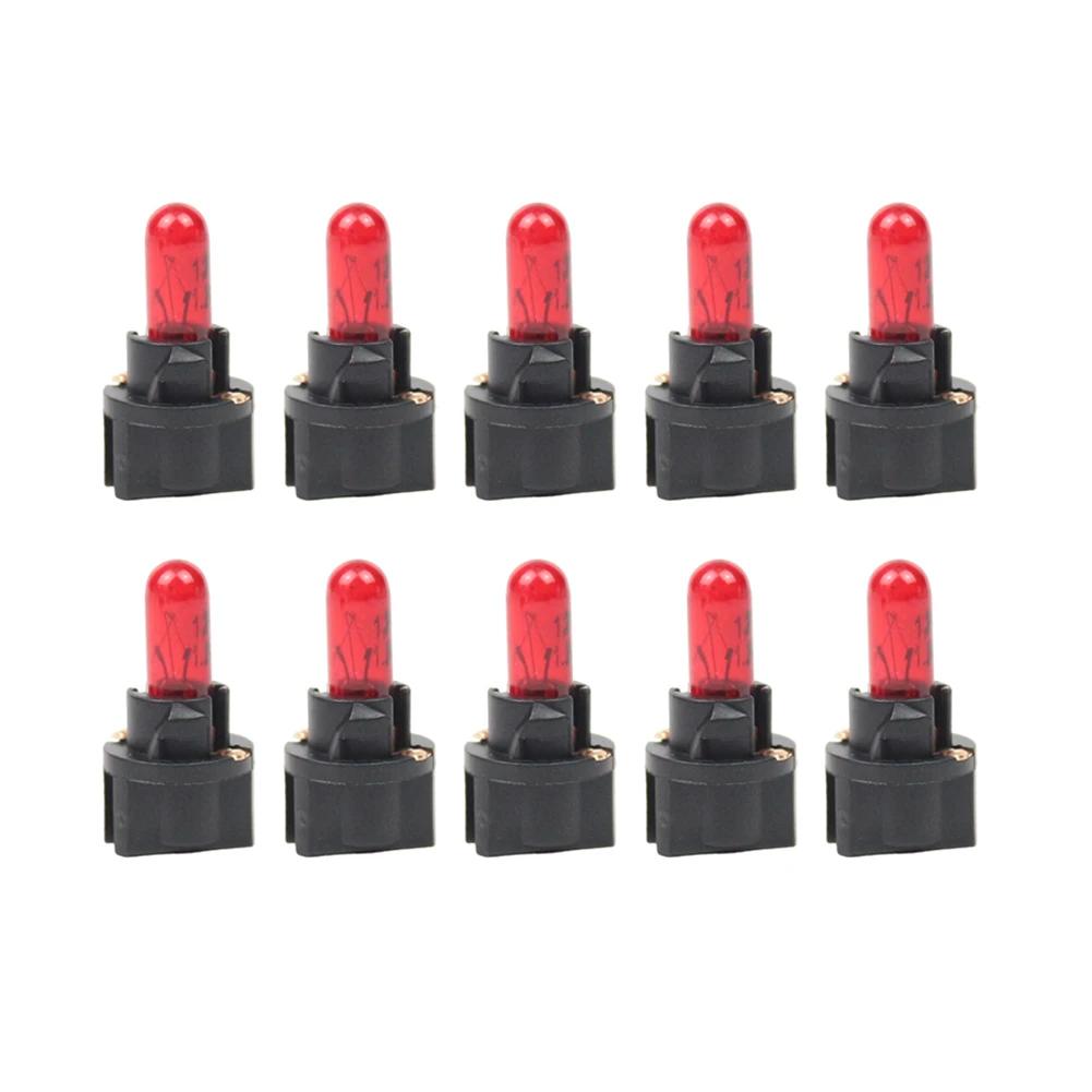 10 шт. T5 SMD LED Автомобильная лампа Автомобили Светодиод Измерительный прибор Панель приборов Лампочки Авто Внутренний Индикаторная лампа