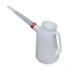 Oil Can with Long Spout And Lid, Scale, Versatile Dispenser/measuring Container for