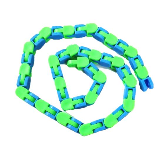 Wacky Tracks Snap Stress Relief Practical Ability Party Favors Assorted Colors Click Fidget Toys for Relax