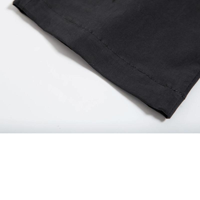 Women Tight Flares Pants Flared Slacks Dark Black High-waist Suit Slacks Trousers Casual Pants