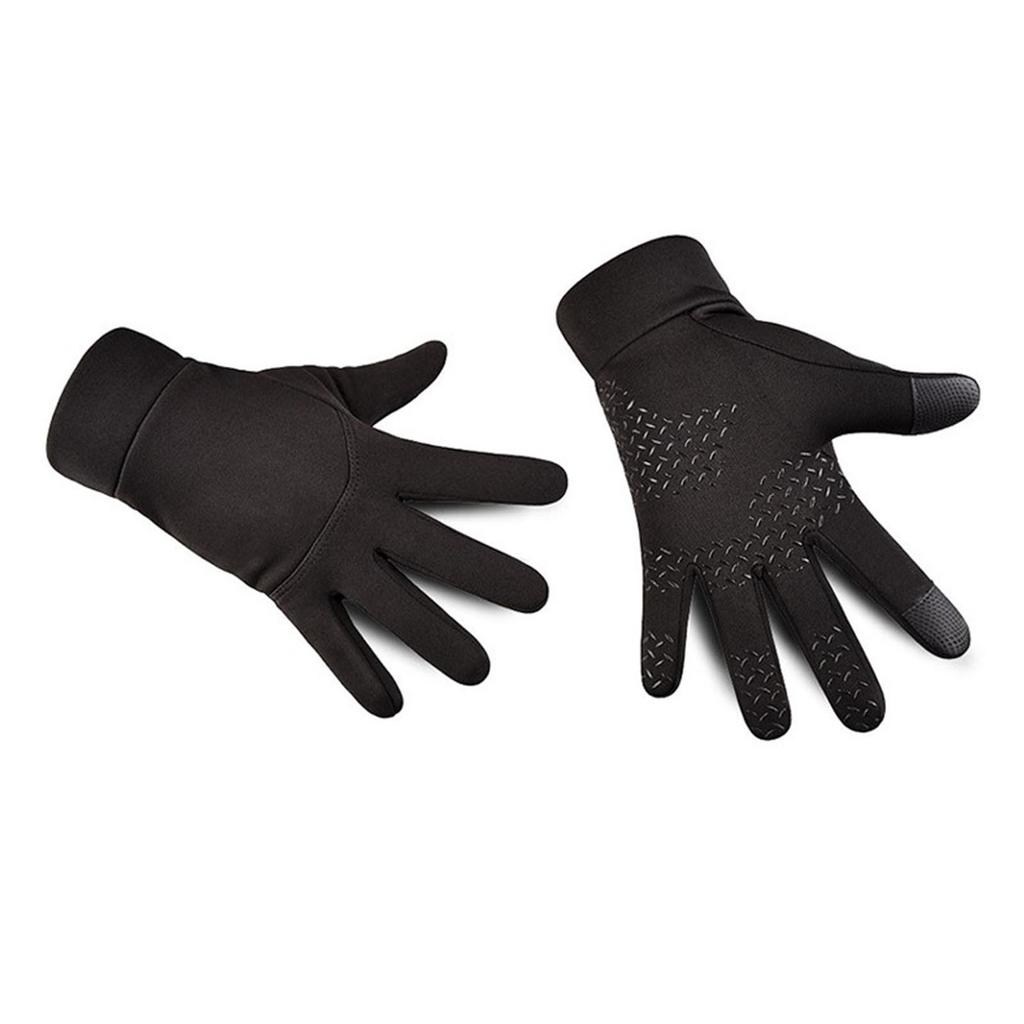 Winter Men Gloves Touch Screen Windproof Waterproof Brushed Gloves For Outdoor Sports Activities