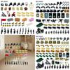Military Building Block Upgrade Set With Plastic Accessories For Diy Collectors