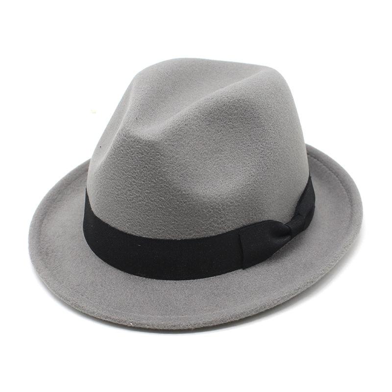 Мужские и женские цилиндры, черная джазовая шляпа с бантом, шерстяная шляпа, маленькая шляпа с загнутыми полями, джинсовый цилиндр.