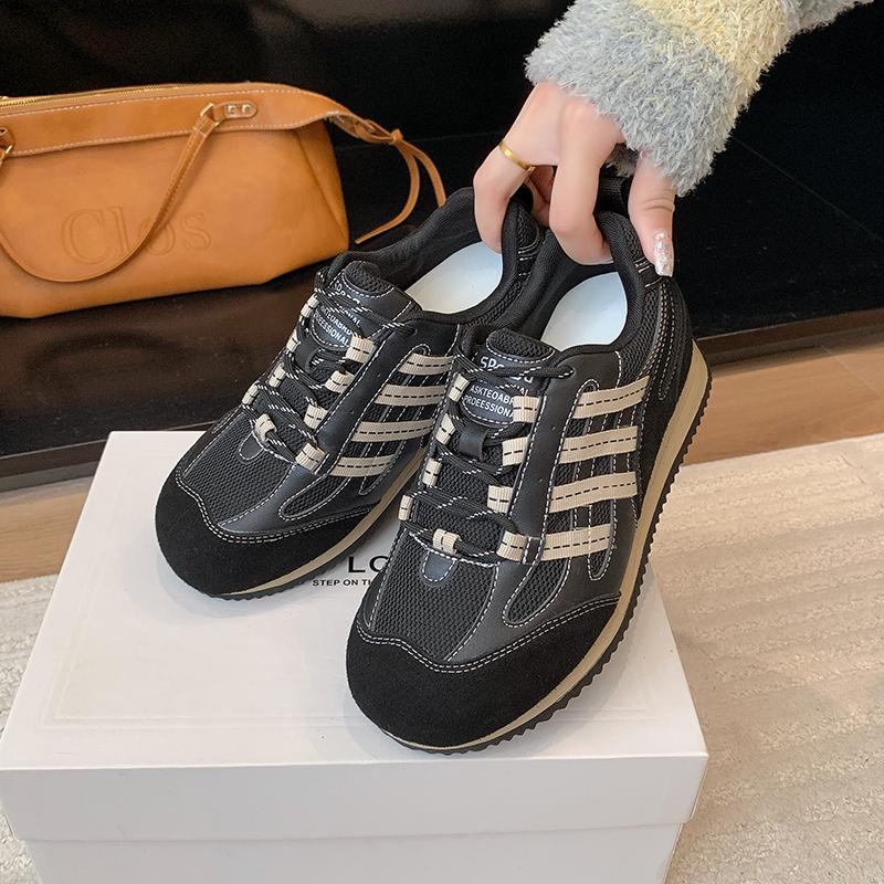 New Men's and Women's Running Shoes Couple Retro Casual Shoes Classic Sneakers  Platform Shoes