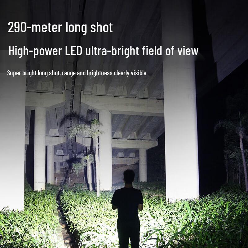 SupFire L6 Rechargeable LED Flashlight