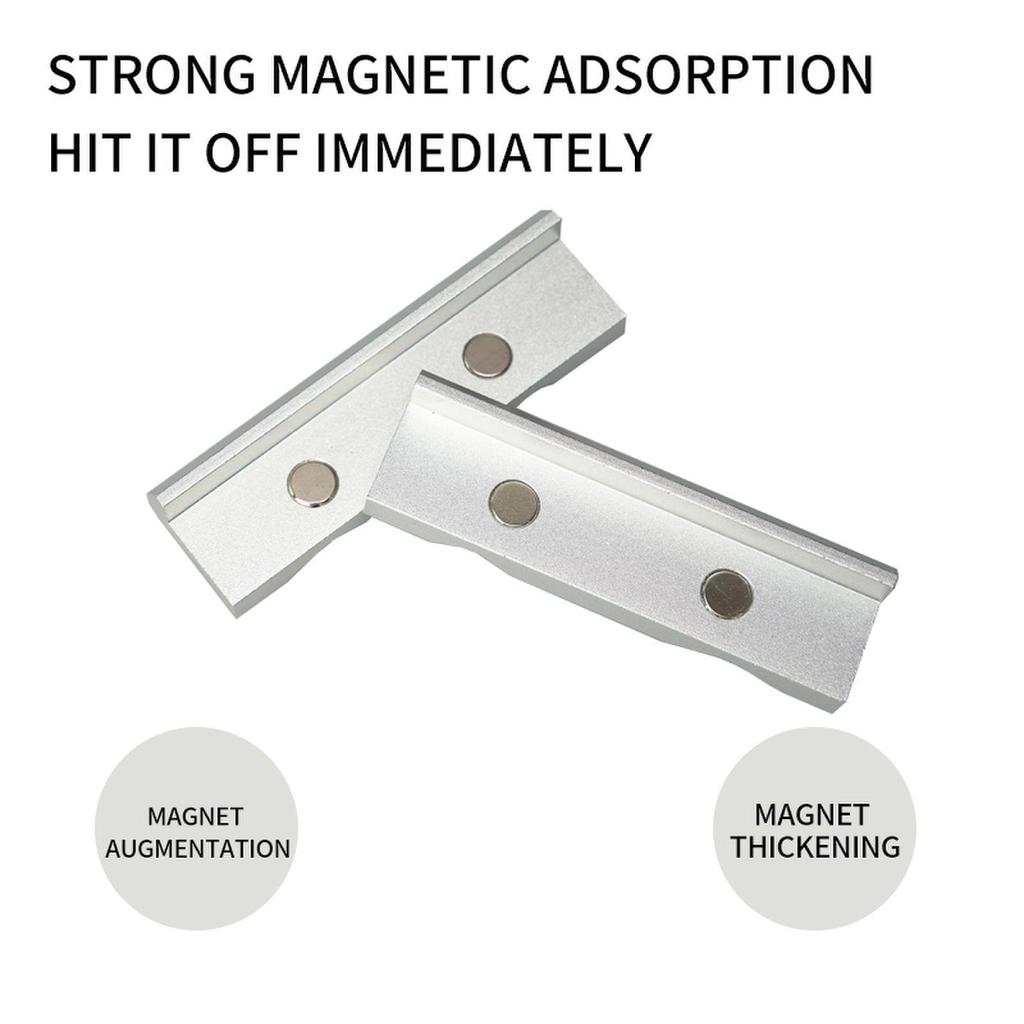 Защитный чехол для магнитных тисков 4-8'', защитный чехол для губок, алюминиевый сплав, ручные инструменты, V-образные защитные аксессуары для верстачных тисков