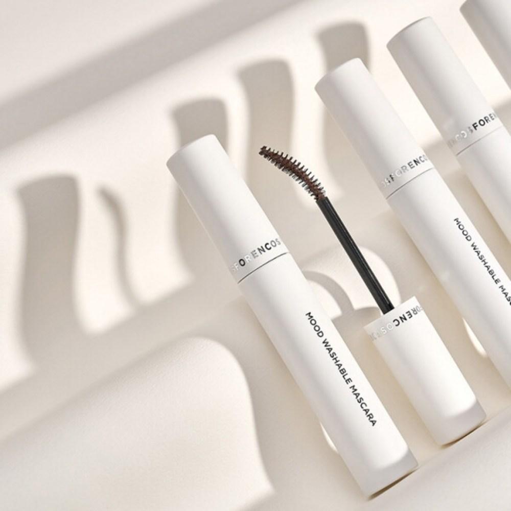 Forencos Mood Washable Mascara Long & Curl 8g, 01 Deep Black, 1 Pc.