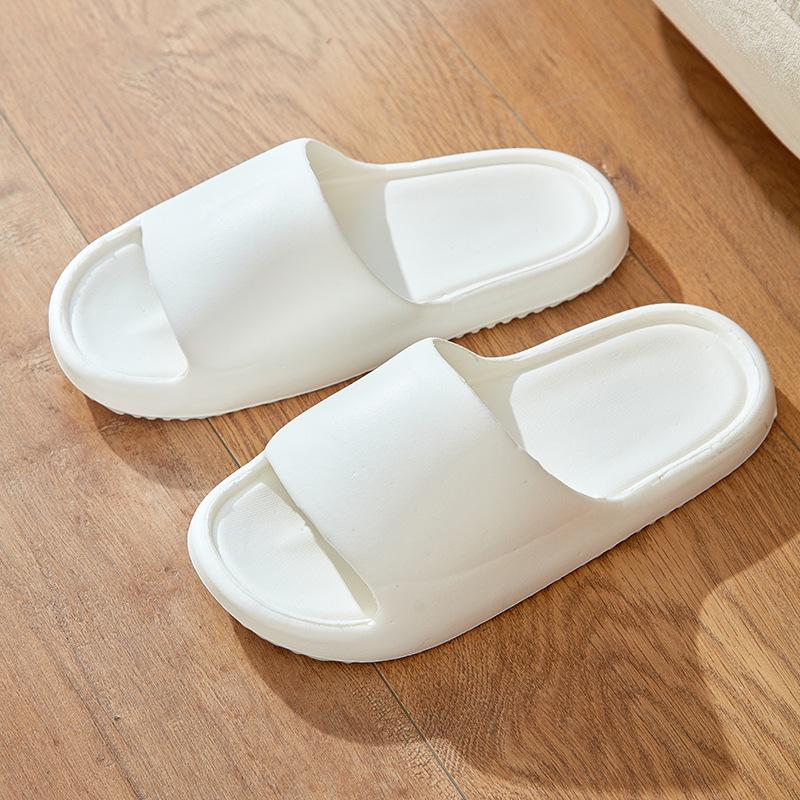 Summer Slippers: Indoor Thick-Soled, Silent Shower Sandals for Men & Women