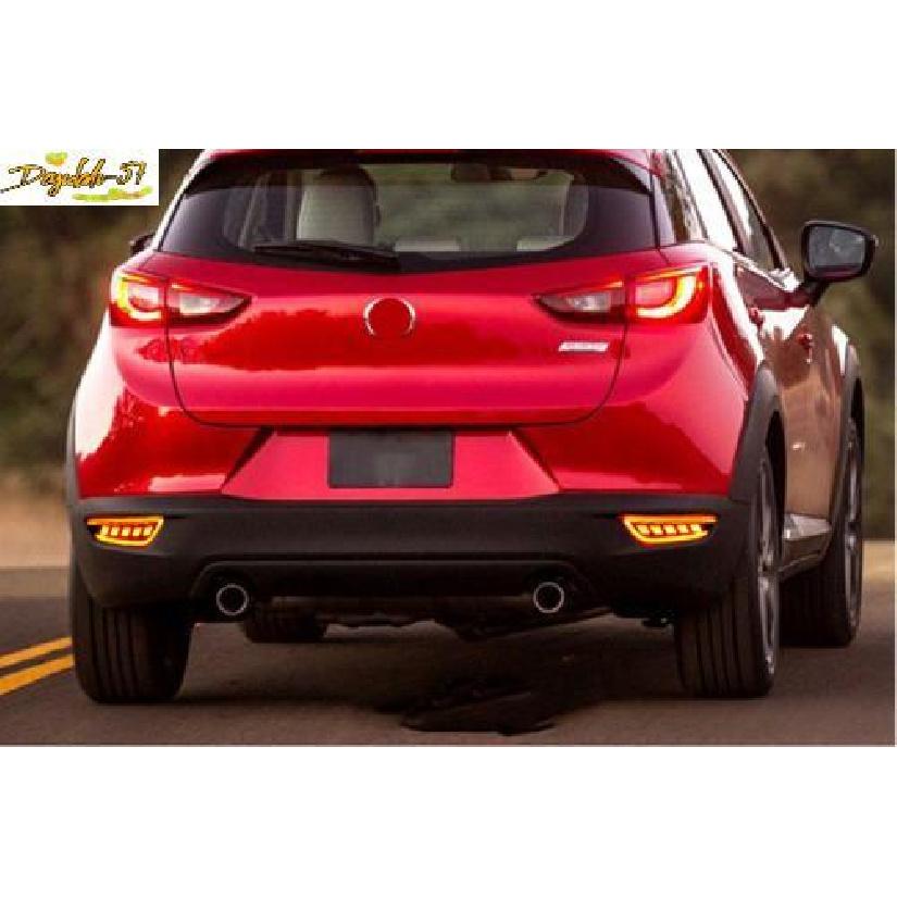 Для 2016- Mazda CX-3 CX3 Светодиодные задние противотуманные фары Задние фонари Бамперные фонари Комплекты Новые