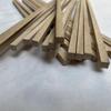 Плоская деревянная рейка из павловнии 1000 мм x 20 мм для DIY и архитектурных моделей