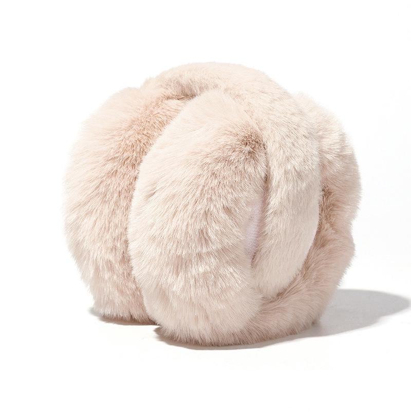 Складные зимние плюшевые наушники для мужчин и женщин — однотонные, антифриз, идеально подходят для верховой езды и студентов